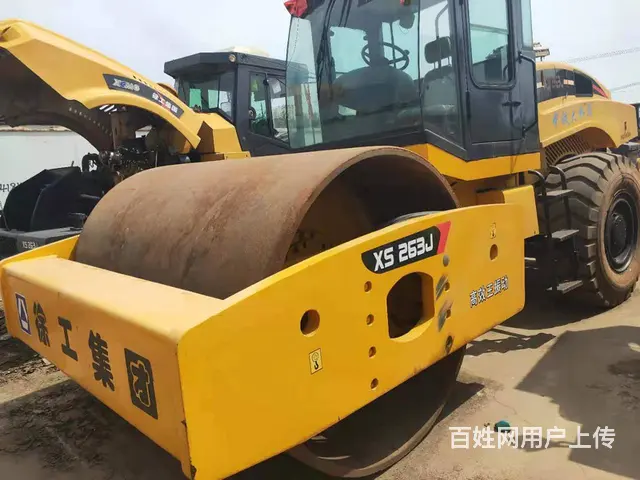 淄博出售二手22吨压路机 个人旧26吨单钢轮压路机 - 图片 3