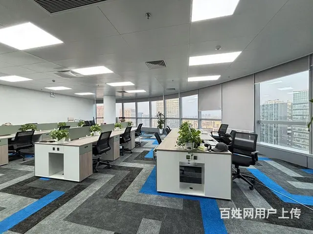 火爆楼盘 粤海写字楼 180度全面落地窗 配齐家具 - 图片 4