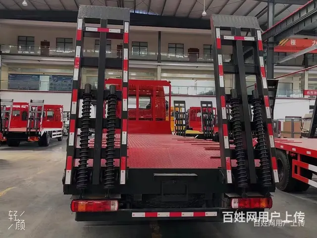 海西解放轻量化前四后八平板运输车35吨挖机程力拖车来电咨询有 - 图片 4