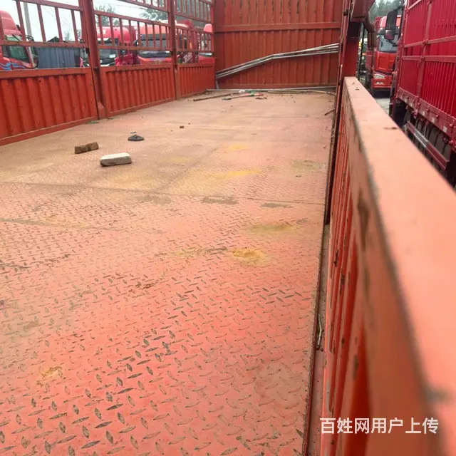 出售个人二手重汽汕德卡前四后八9.6米高栏载货车 - 图片 7