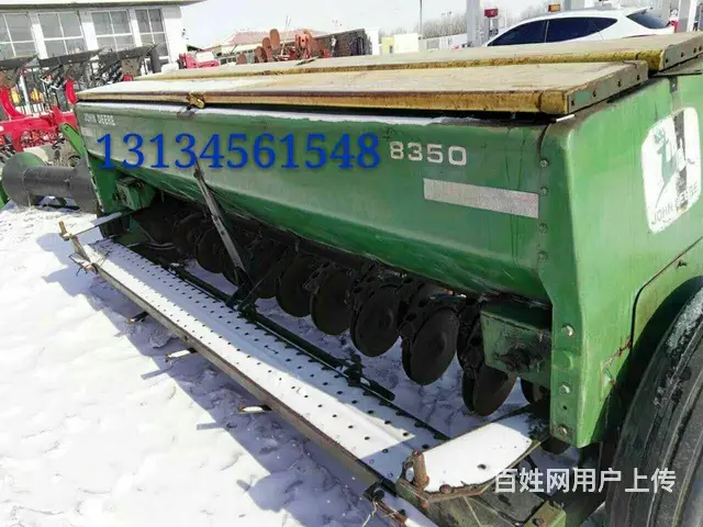 进口小麦条播机，国产马克，格兰加改装。加肥机 - 图片 1