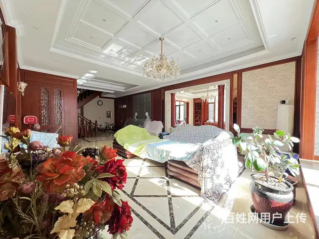 急售汇锦庄园 双拼别墅 使用800米1380W 大花园车库 - 图片 1