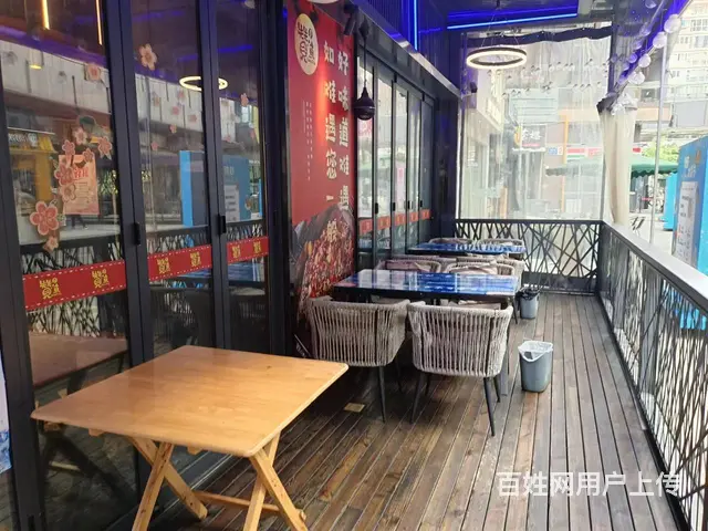XSY转角超大双广告展示位超大外摆2年餐馆转让 - 图片 9