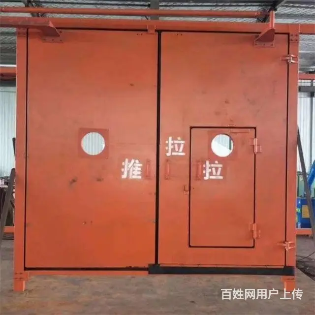 钢制抗矿压风门 煤矿井下使用全调节抗地压缓冲风门 - 图片 1