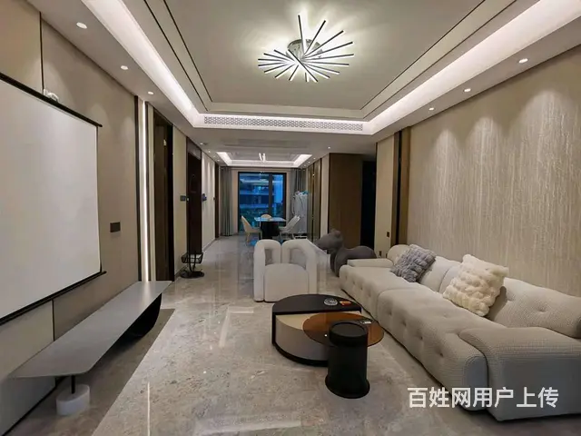 楚河汉街地铁口 融创壹号院豪华装修三室 武汉SKP - 图片 1