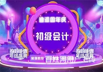 初级会计备考面授+网络班，迪派名师考点总结专题授课 - 图片 1