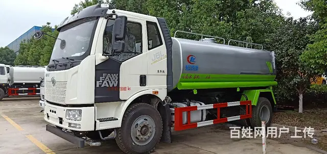 解放12吨洒水车　道路喷水车价格 现车全国免费送车 - 图片 11