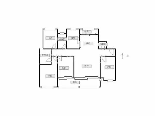 青枫公园龙湖天街旁香悦半岛精装四室拎包即住 - 图片 11