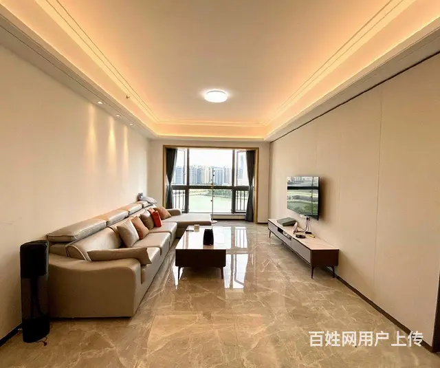 前山轻轨站楼上，中海环宇城 3室2卫 看河景，精装修 全齐 - 图片 5