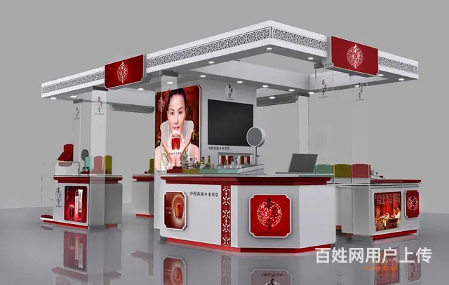 商场中岛，展柜，展台，货柜，货架设计制作，店铺设计 - 图片 4