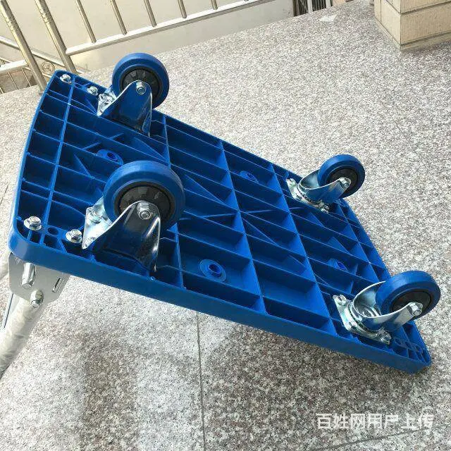 沈阳手推车折叠拉货手拉车搬运车平板车商用摆摊乌龟车 - 图片 1
