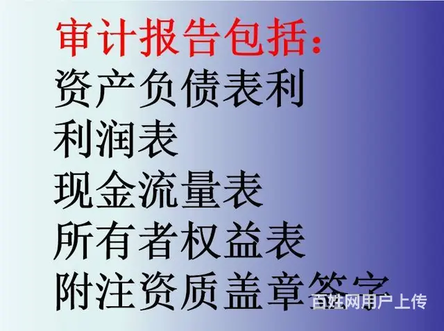 四表一注投标审计报告，500起先办理后付款 - 图片 4