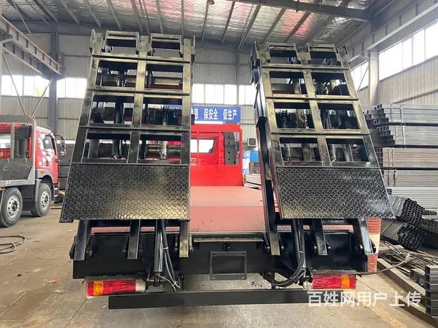 解放J6单桥150挖机平板车厂家现车低价出售 - 图片 8