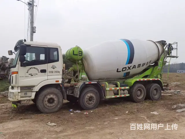 二手轻量化欧曼水泥搅拌车19年国五 前四后八 - 图片 3