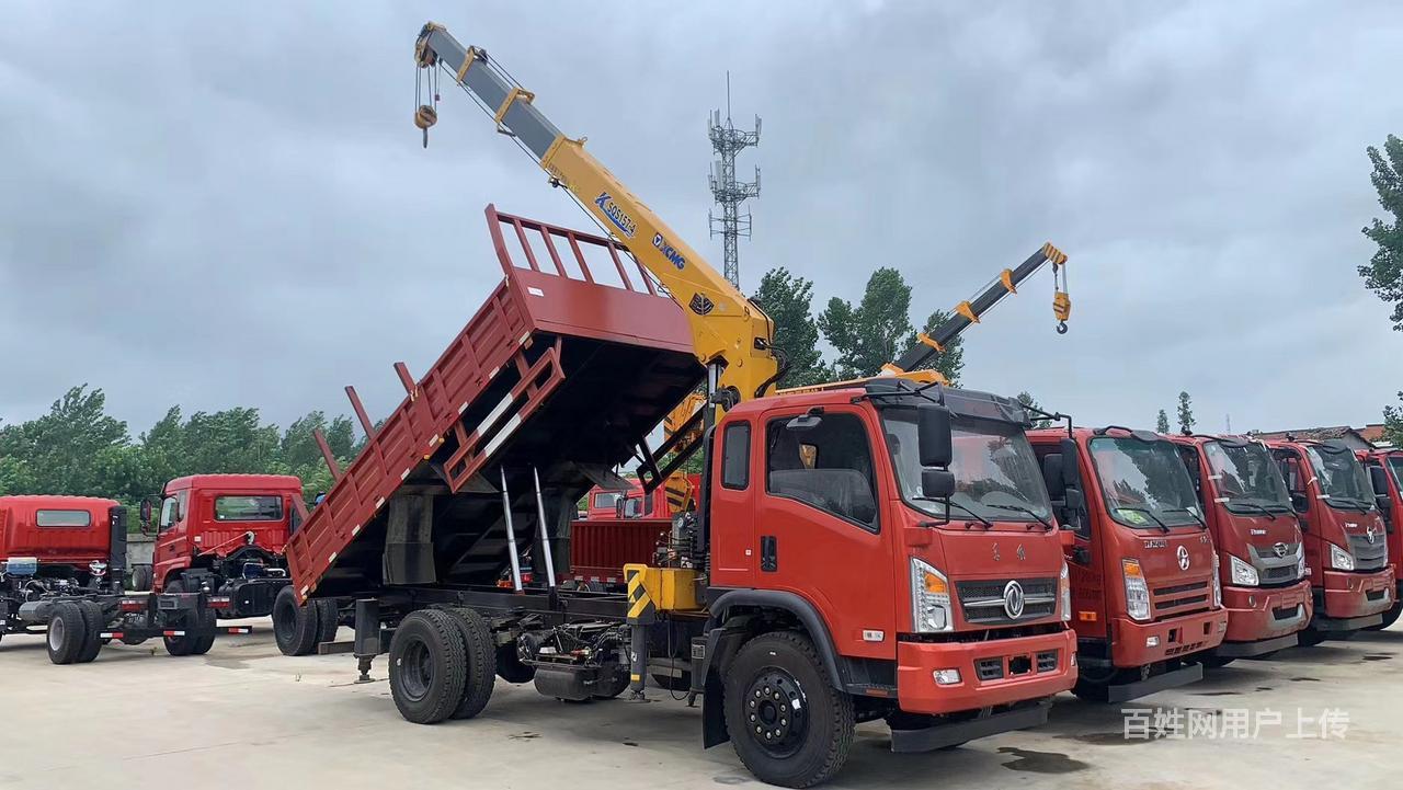 【图】- 带自卸的短轴距直臂随车吊现车 - 湘西吉首货车 - 吉首百姓网