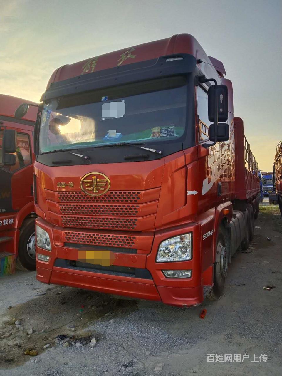 解放jh6 半挂车 13米高栏 国5带全保首付8万