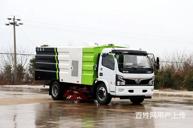 单桥福瑞卡 大型环卫8方扫地车现货出售 - 图片 1