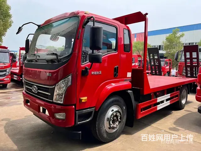 泰安促销挖机拖板车 拖中型150挖机平板拖车多少钱 - 图片 3