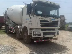 二手德龙搅拌车18年国五大20方375马力前四后八