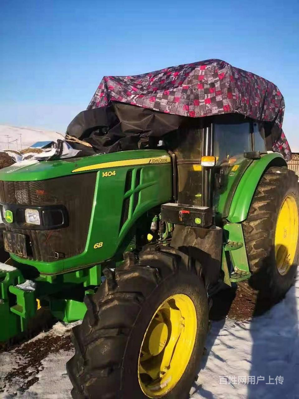 19年约翰迪尔1404拖拉机,原版车况