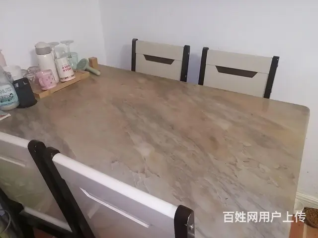 低价转让大理石桌椅 - 图片 1