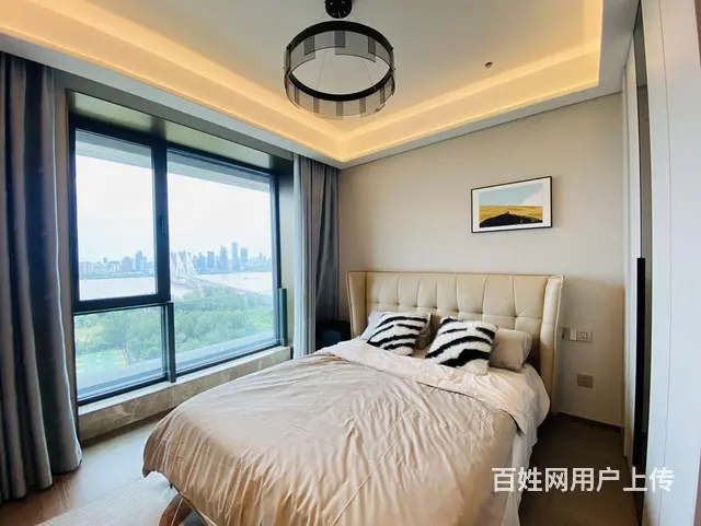 二七滨江一线江景豪宅 武汉天地云廷精装3室2厅2卫 - 图片 6