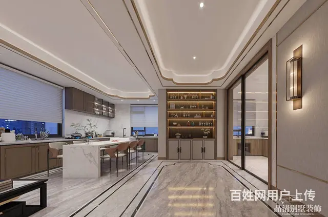 常州别墅装修：735㎡新中式风格——东方雅致美宅 - 图片 3