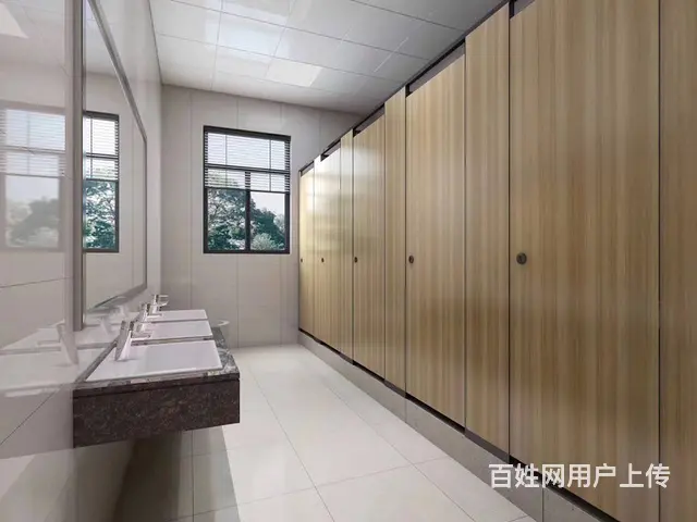 公共卫生间隔断学校厕所隔断抗倍特板铝蜂窝板PVC板 - 图片 4