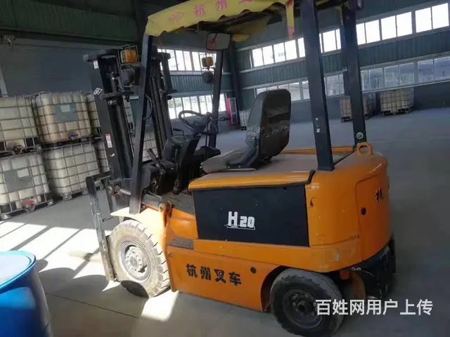 个人单位杭州2吨电动叉车 九成新证件齐全二手叉车 - 图片 3