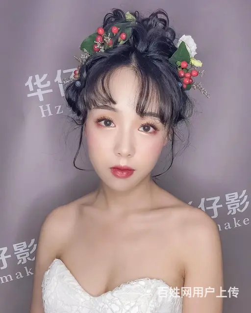 广东韶关哪里有化妆师美甲师纹绣新娘盘发华仔影视培训 - 图片 5