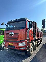 20年8月8.2米新款解放J6P自卸车 全车原版