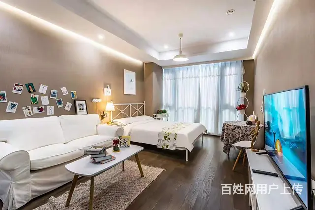 财富中心精装1房世茂天玑绿城兰园双牛大厦杭州大厦武林门带车位 - 图片 2