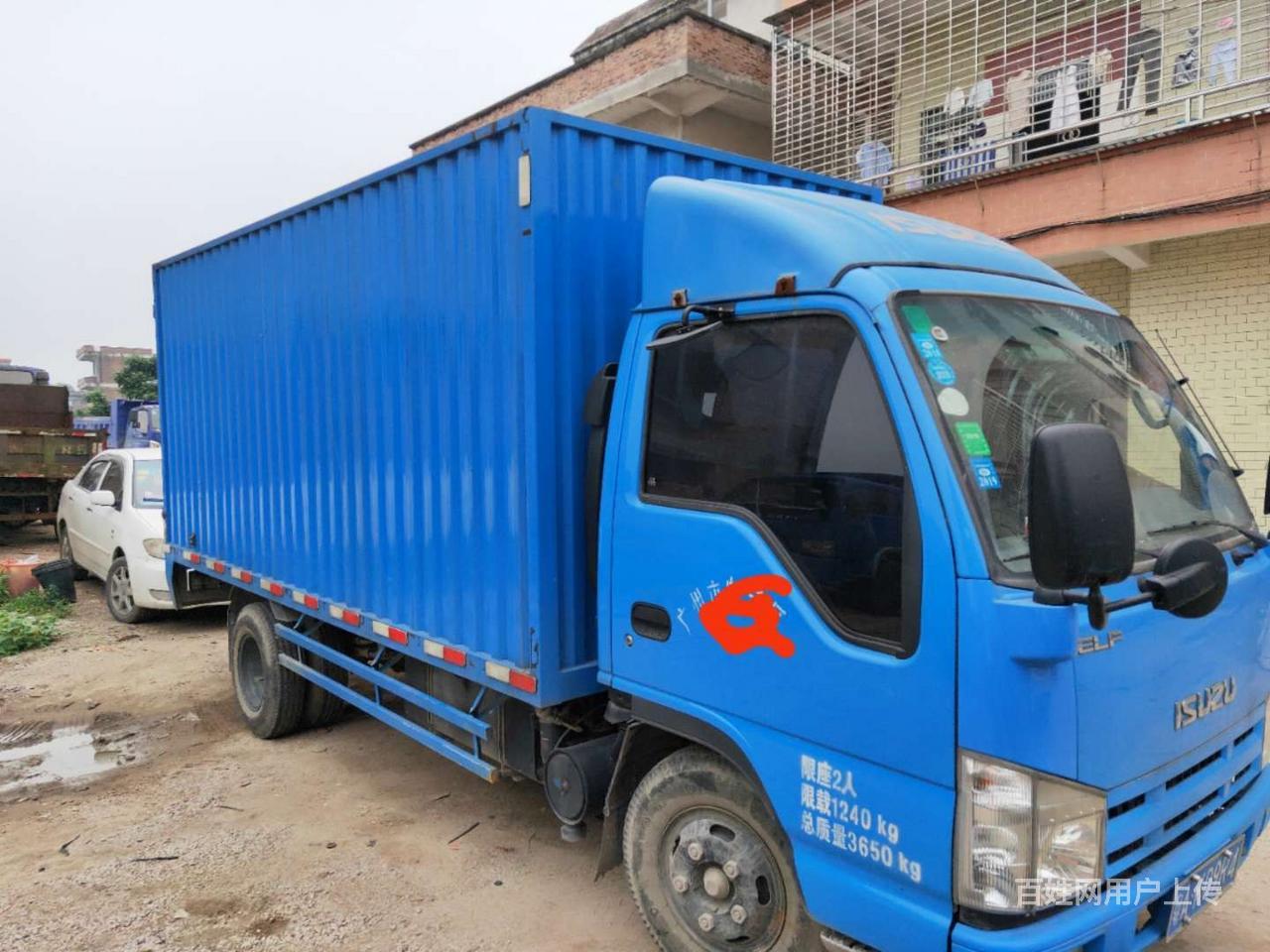 17年五十铃600p 厢式货车