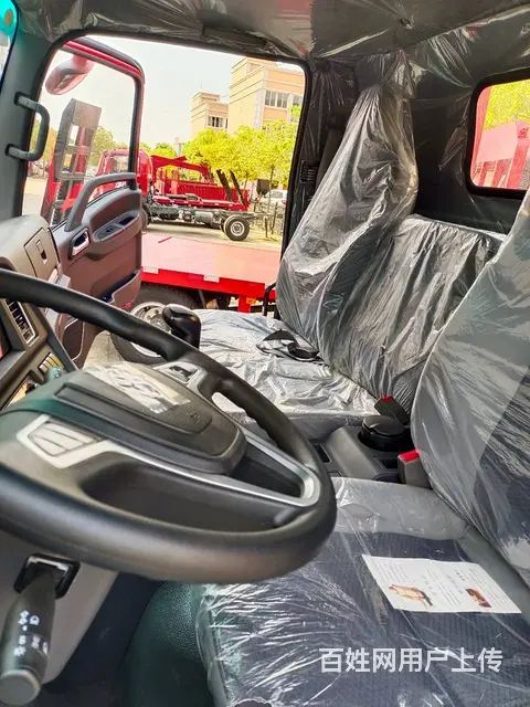 重汽王牌平板车　拉6-15吨挖机收割机拖车　包上牌 - 图片 11