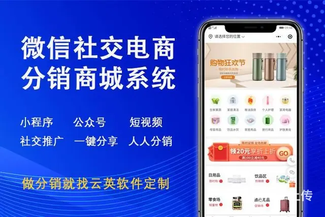 云英二级分销分佣模式、二级分销商城app定制 - 图片 3