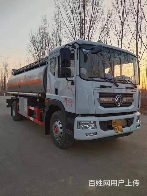 枣庄一辆二手荷载10吨油罐车多少钱 - 图片 1