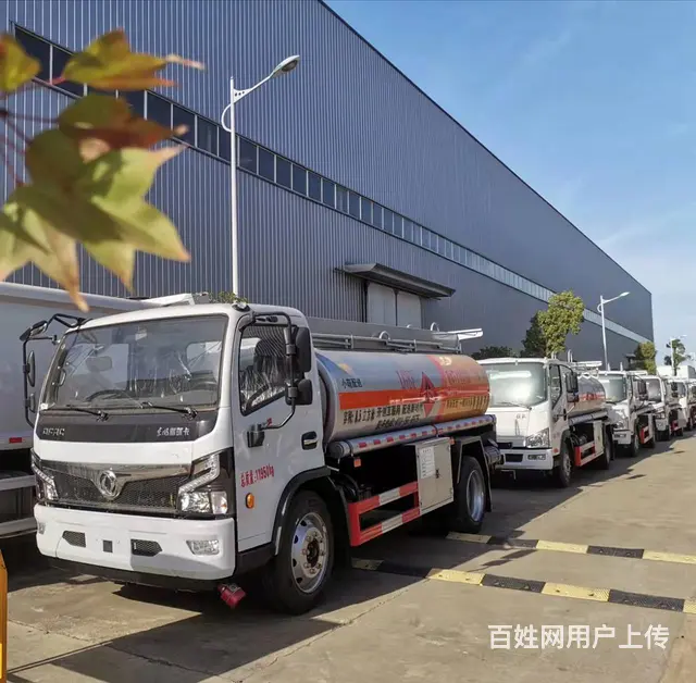 池州 工地矿区加油车 储油车 5吨8吨10吨油罐车 - 图片 1