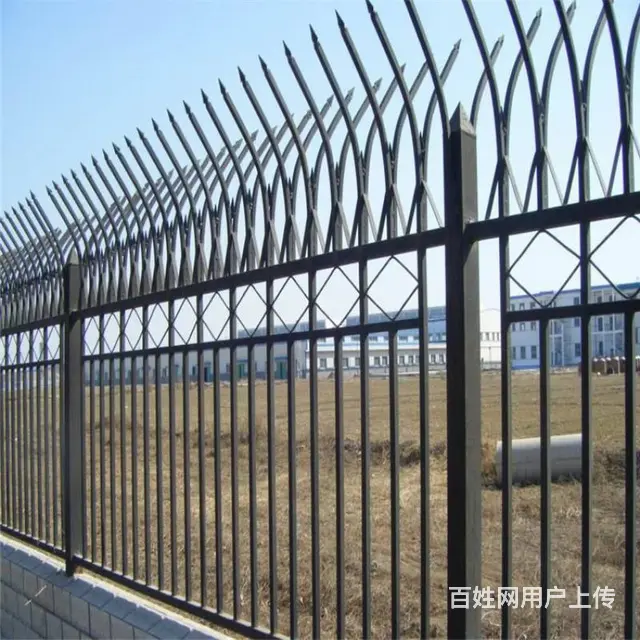 锌钢护栏 围墙护栏加工定做 - 图片 6
