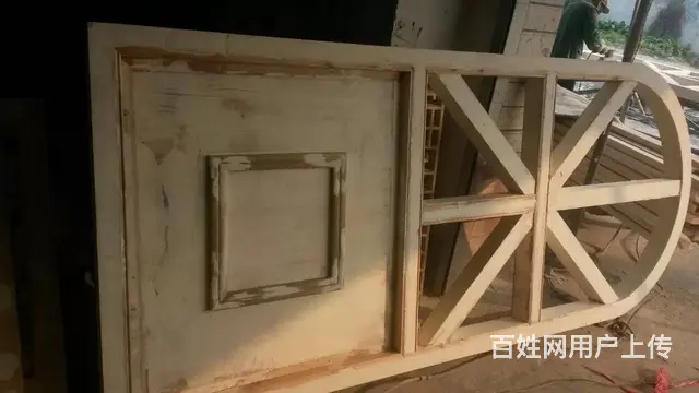 四川自贡实木门窗中式实木花格窗实木门 - 图片 3