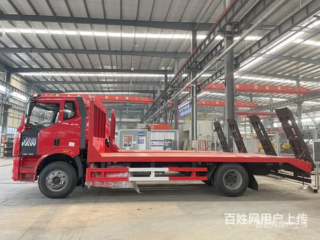 板长6.4米轴距5000挖机拖车挖机板车  哪里买 - 图片 11