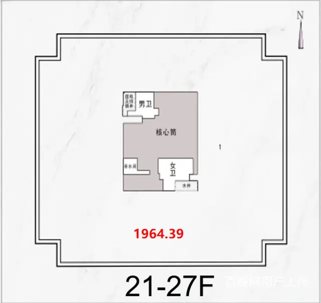 紫光芯云400平到1986平整层天府五街益州大道临街写字楼出 - 图片 12