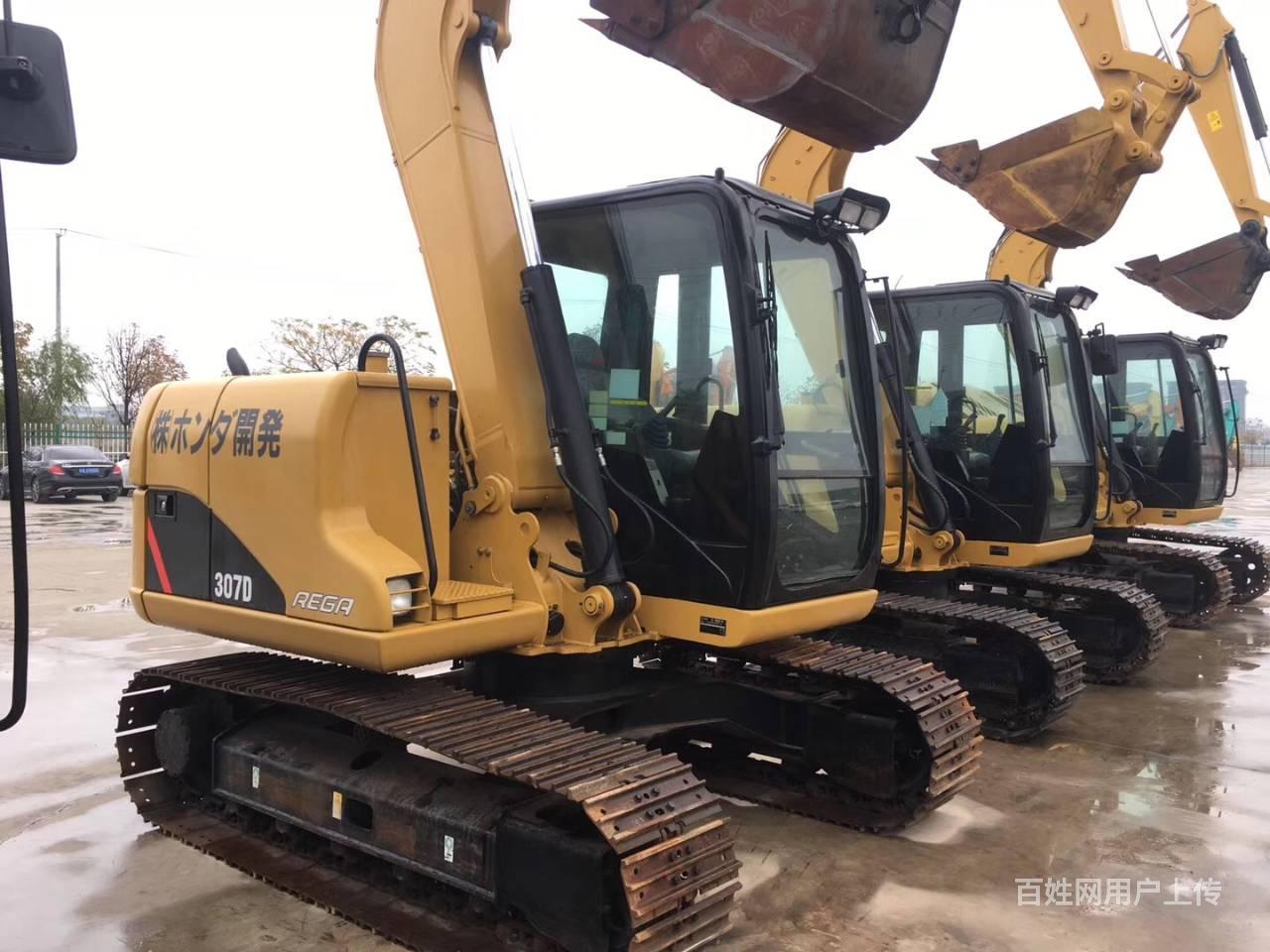 本地低价转让卡特307二手挖掘机 手续齐有质保包送