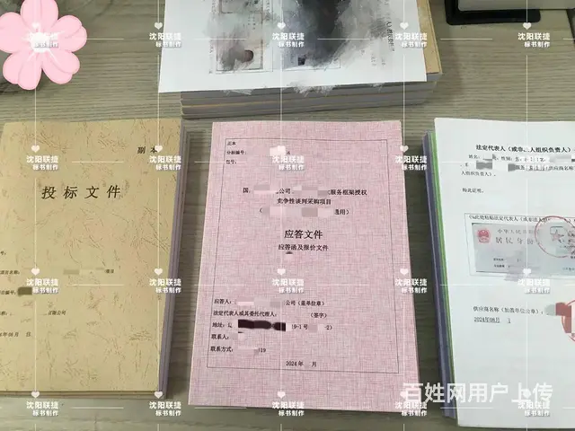 沈阳专业标书制作、打印胶装一体化 - 图片