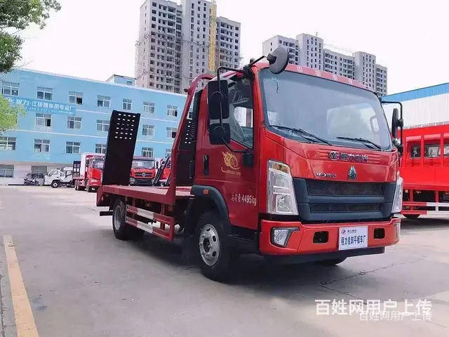 拉120挖机挖机平板车拖板车 双12大降价 - 图片 1