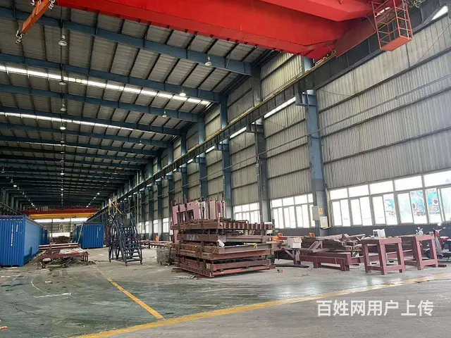 沿江开发区单层重型机械厂房6000平，配有16吨行车，场地大 - 图片 1