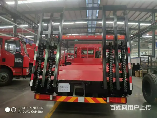 东风D17前四后八 拉大挖机平板拖车　生产厂家直销 - 图片 4