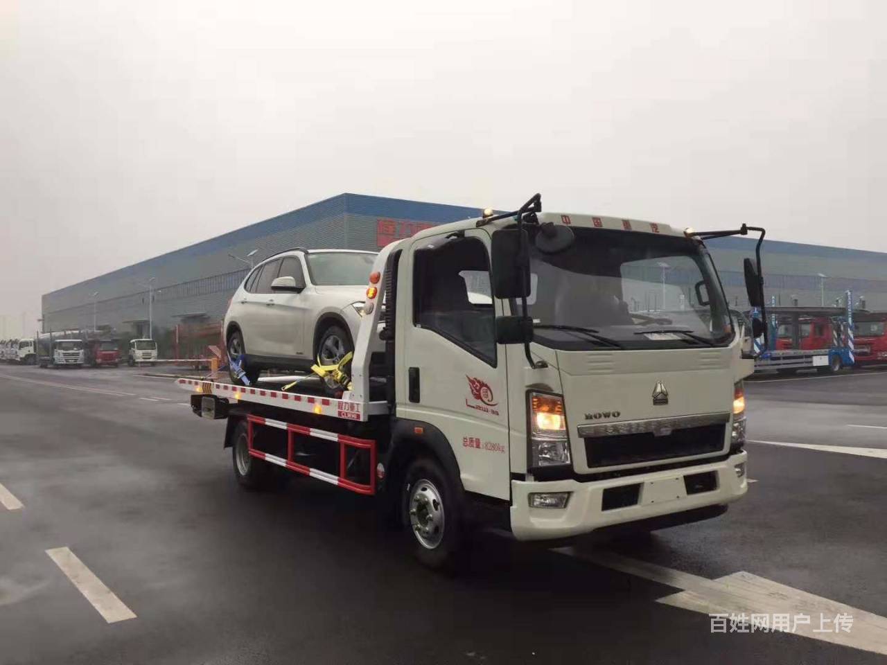 赣州市道路一拖二清障车拖车厂家电话价格 军工品质