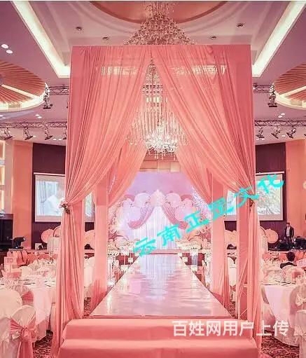 婚礼策划、场地布置、灯光音响、花艺T台、摄像、演出 - 图片 8