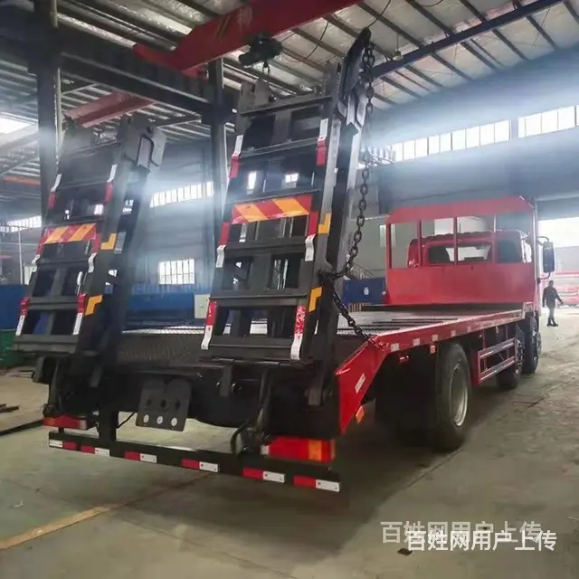 东风华神小三轴挖机平板车 拖板车 限时秒杀价 - 图片 2