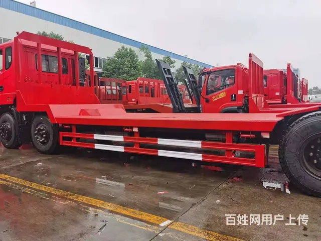 东风前四后八 专拖大型机械低平板车 厂家直销包上户 - 图片 11